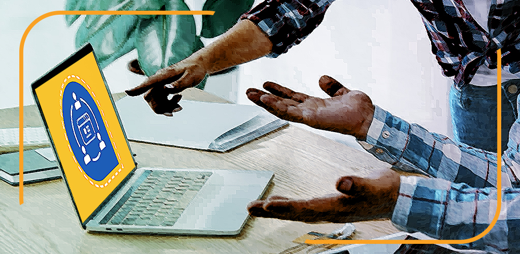 people working together on laptops